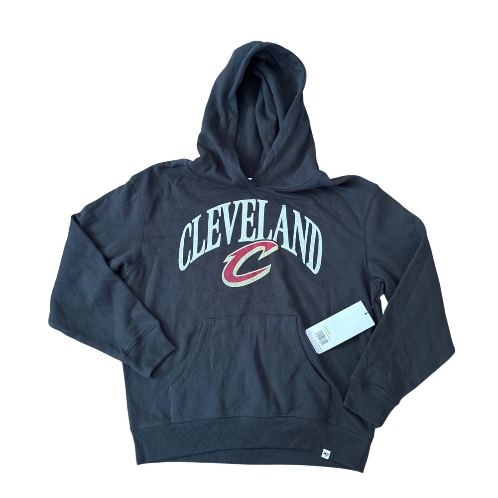 '47 Brand Cleveland Cavaliers Hoodie Women Black NWT Graphic SIZE Medium